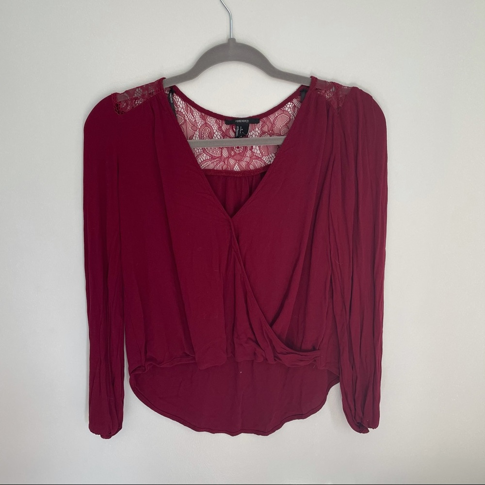 F21 High Low Top